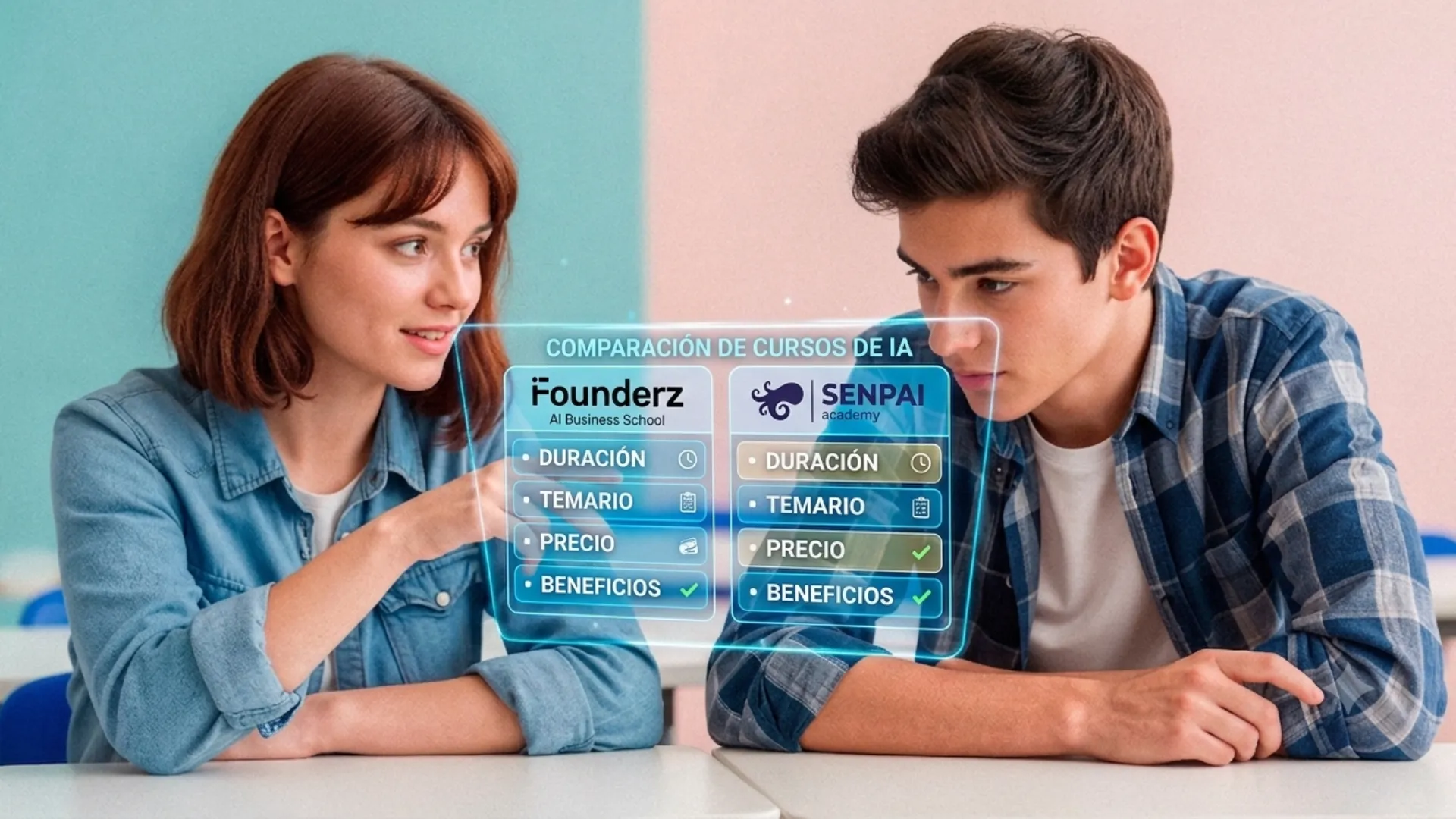 Founderz vs Senpai Academy: cuál elegir